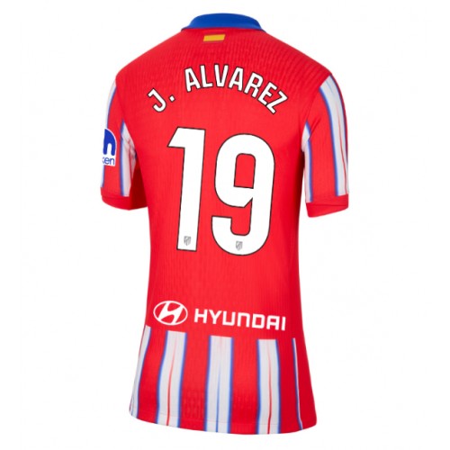 Ženski Nogometni dresi Atletico Madrid Julian Alvarez #19 Domači 2024-25 Kratek Rokav